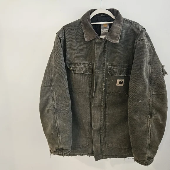 Carhartt Men's Black Jacket - Picture 1 of 16